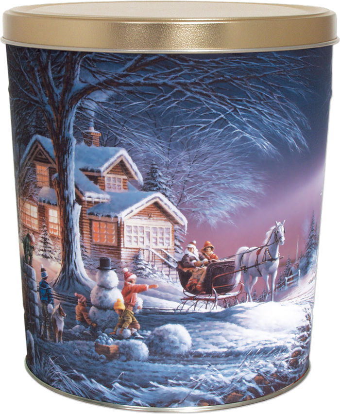 Click Image To Enlarge - Winter Wonderland With Horse (700x852), Png Download