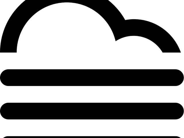 Fog Clipart Single Cloud (640x480), Png Download