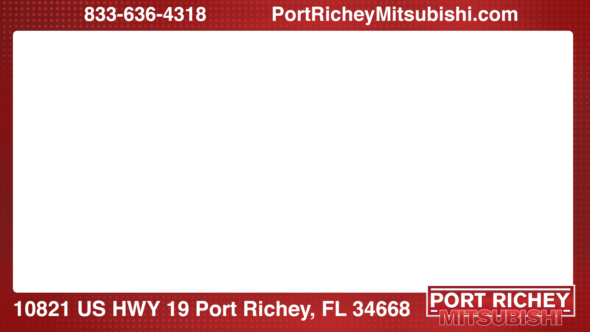 New 2019 Mitsubishi Eclipse Cross For Sale At Port - Carmine (1920x1080), Png Download