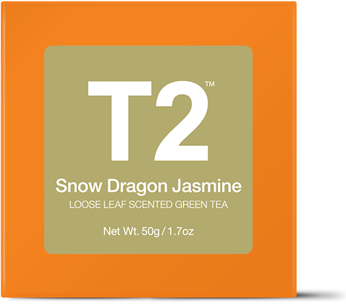 Snow Dragon Jasmine Loose Leaf Gift Cube - T2 Rose Green Tea (555x555), Png Download