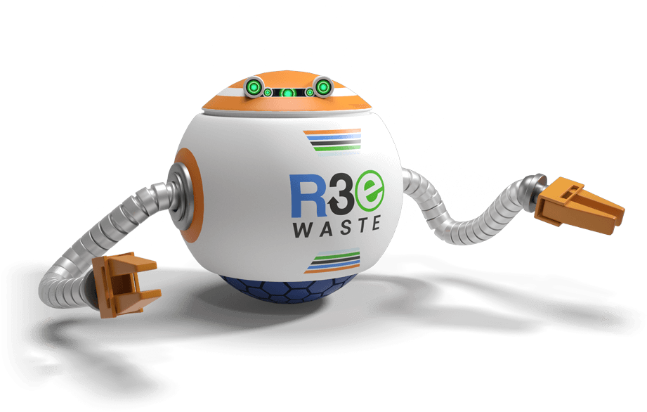 R3ewaste Droid - Illustration (1000x667), Png Download