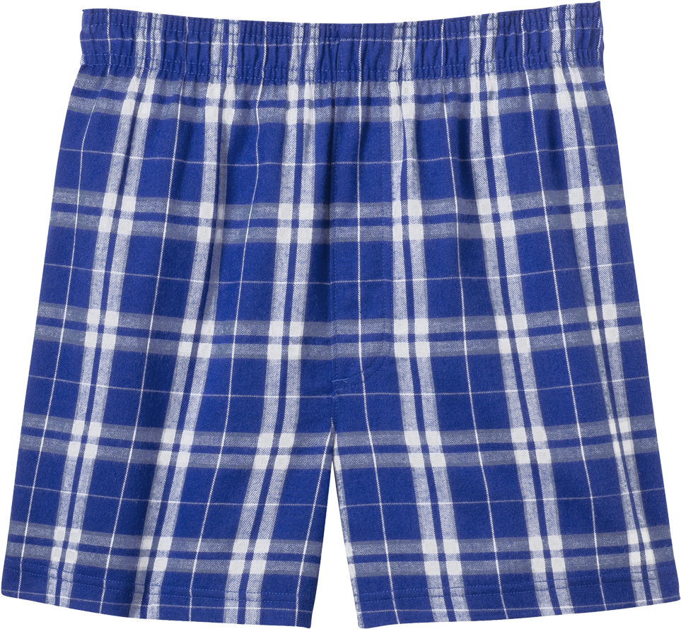 District Flannel Plaid Boxer - Shirt (1000x1012), Png Download