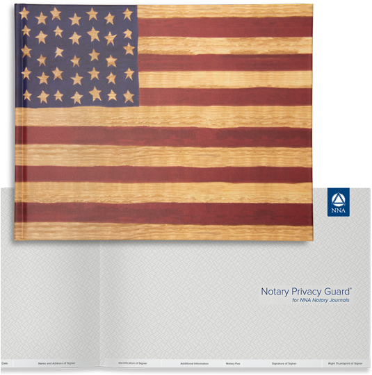 Deluxe Journal - American Flag - Flag Of The United States (545x600), Png Download