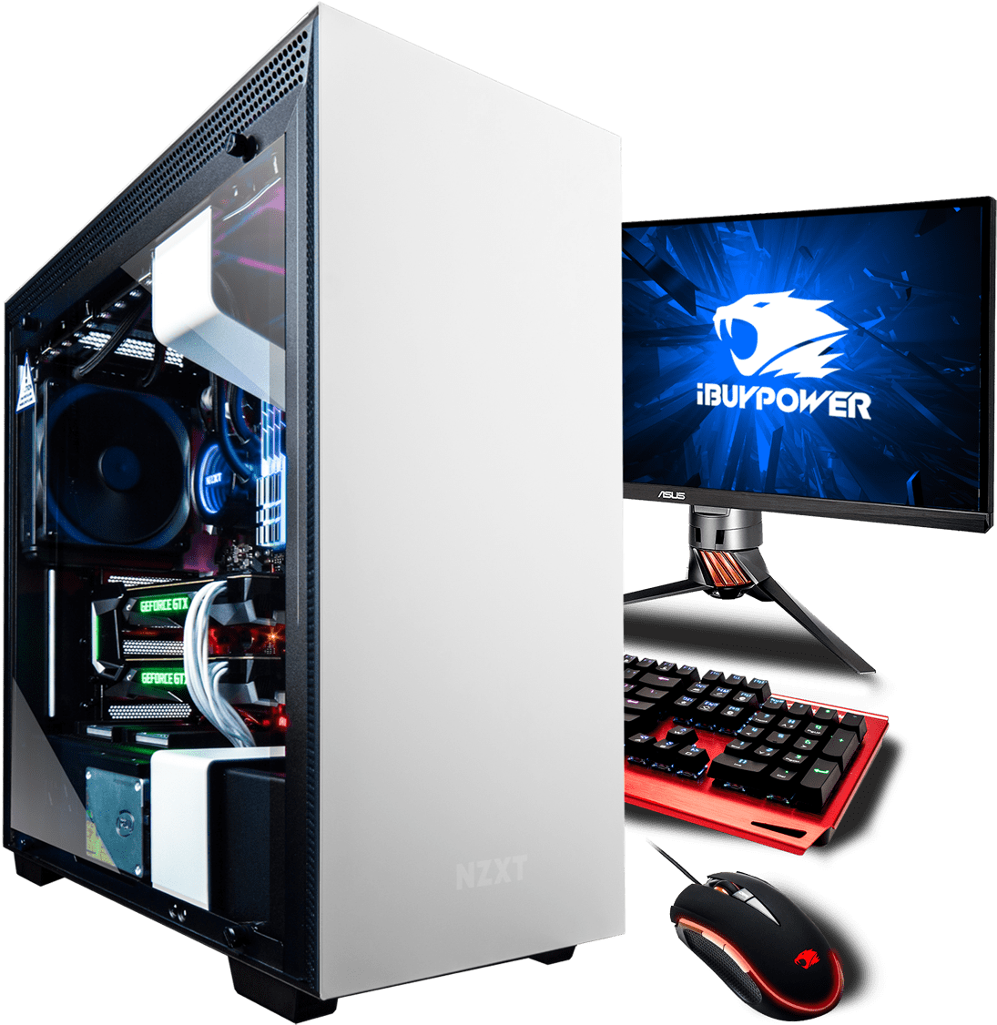 169 Customer Reviews - Ibuypower Gaming Pc Desktop (1200x1200), Png Download