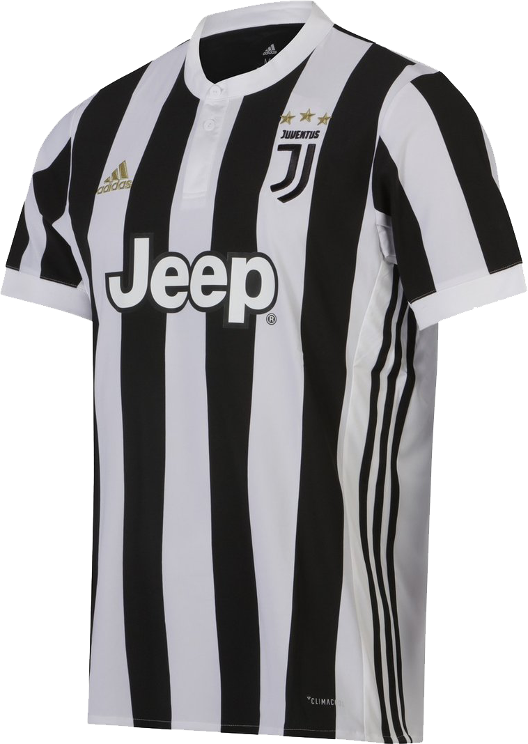 Juventus Home Shirt 17/18, Adults - Juventus Team Jersey (758x1068), Png Download