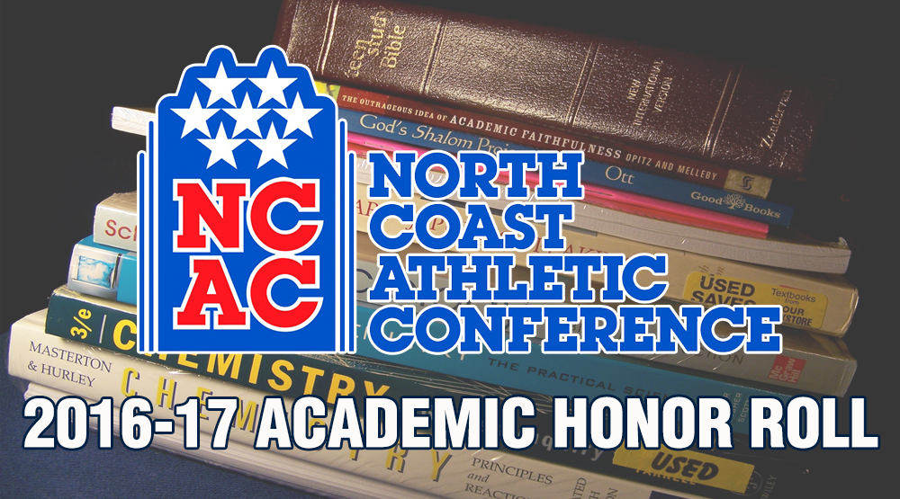 Allegheny Athletics - North Coast Athletic Conference (1000x555), Png Download