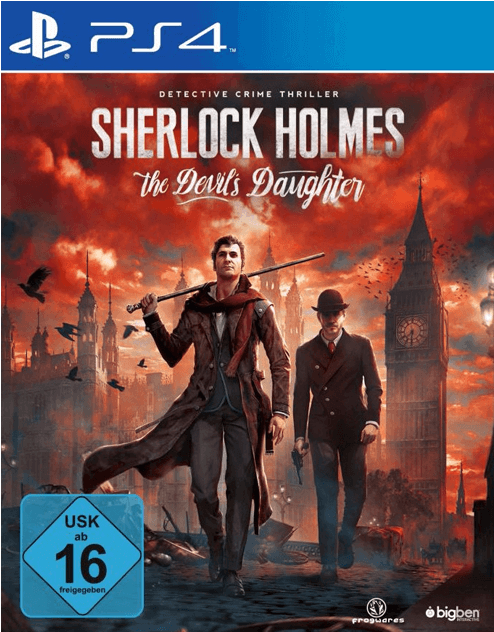 Sherlock Holmes The Devil Daughter - Sherlock Holmes Play 4 (552x700), Png Download