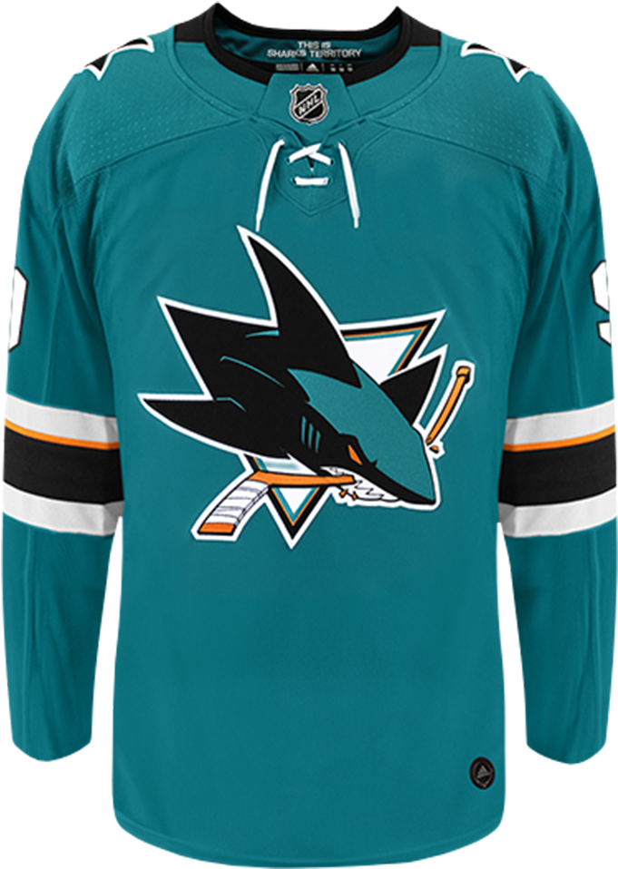 Product - Erik Karlsson Sharks Jersey (910x1000), Png Download