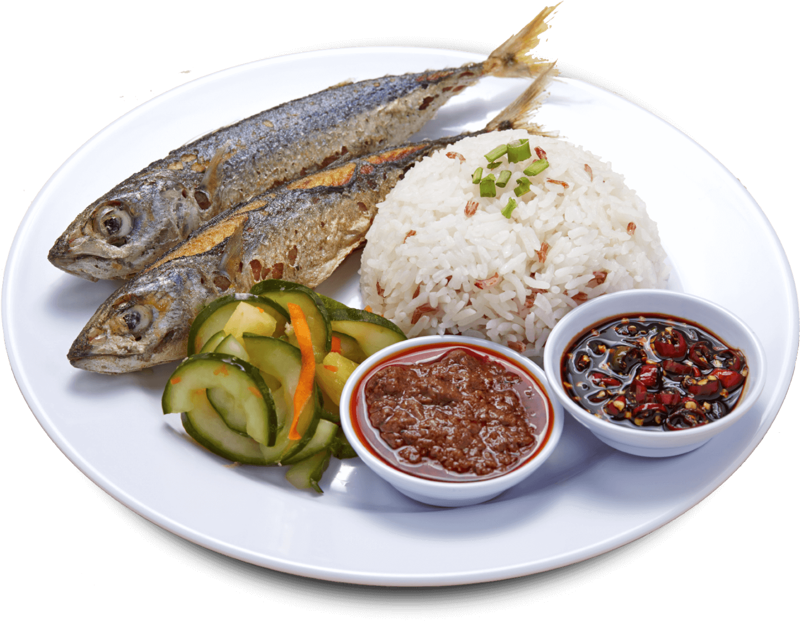 Borneo Mackerel Meal - Fish (1780x1416), Png Download