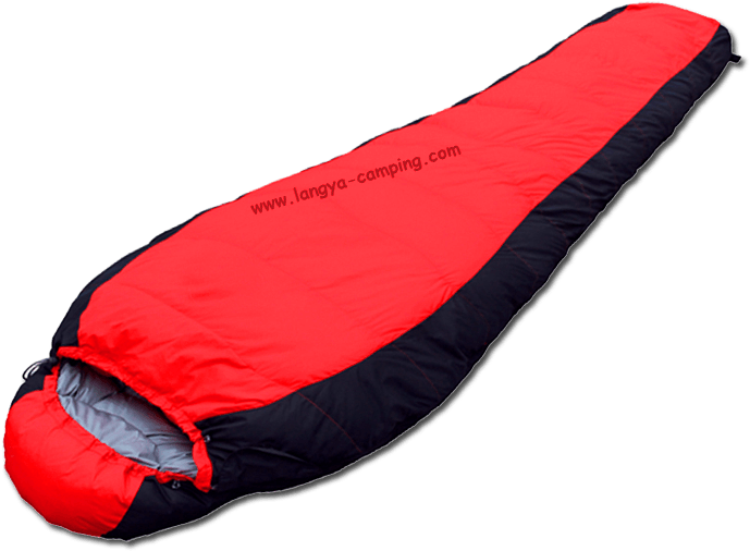 Duck Down Mummy Sleeping Bag L - Inflatable (700x700), Png Download