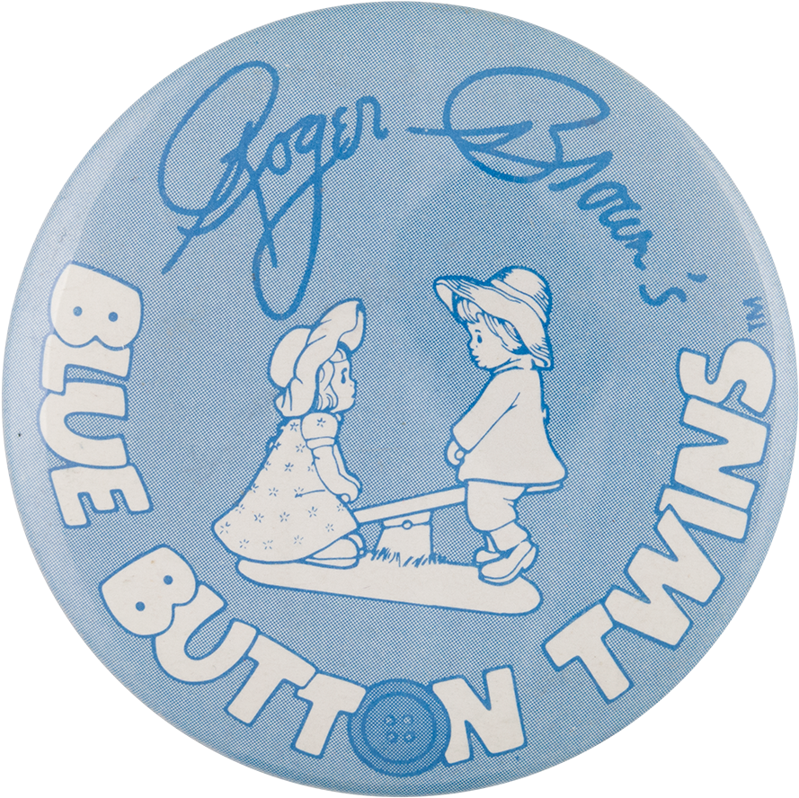 Blue Button Twins - Circle (1000x980), Png Download