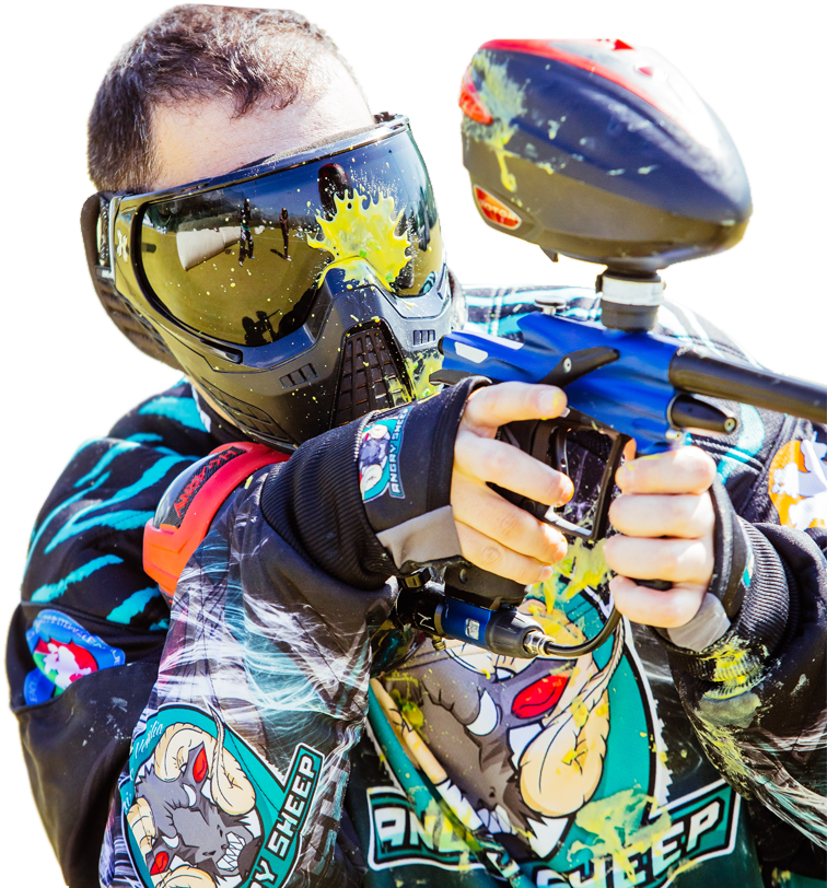 Prenota Ora - Paintball (787x839), Png Download