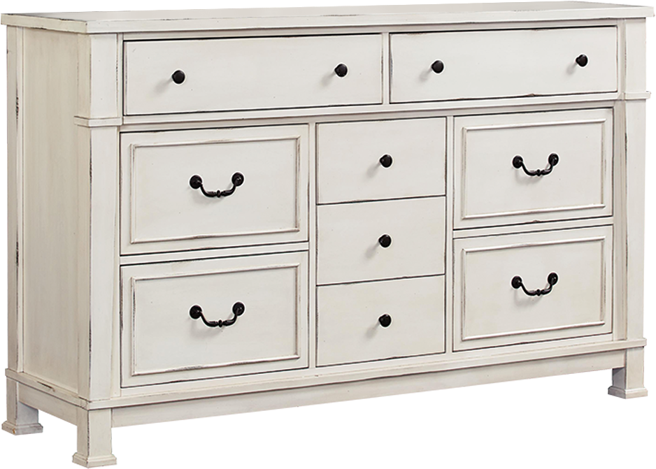 Dalyn-dresser - Chest Of Drawers (960x960), Png Download