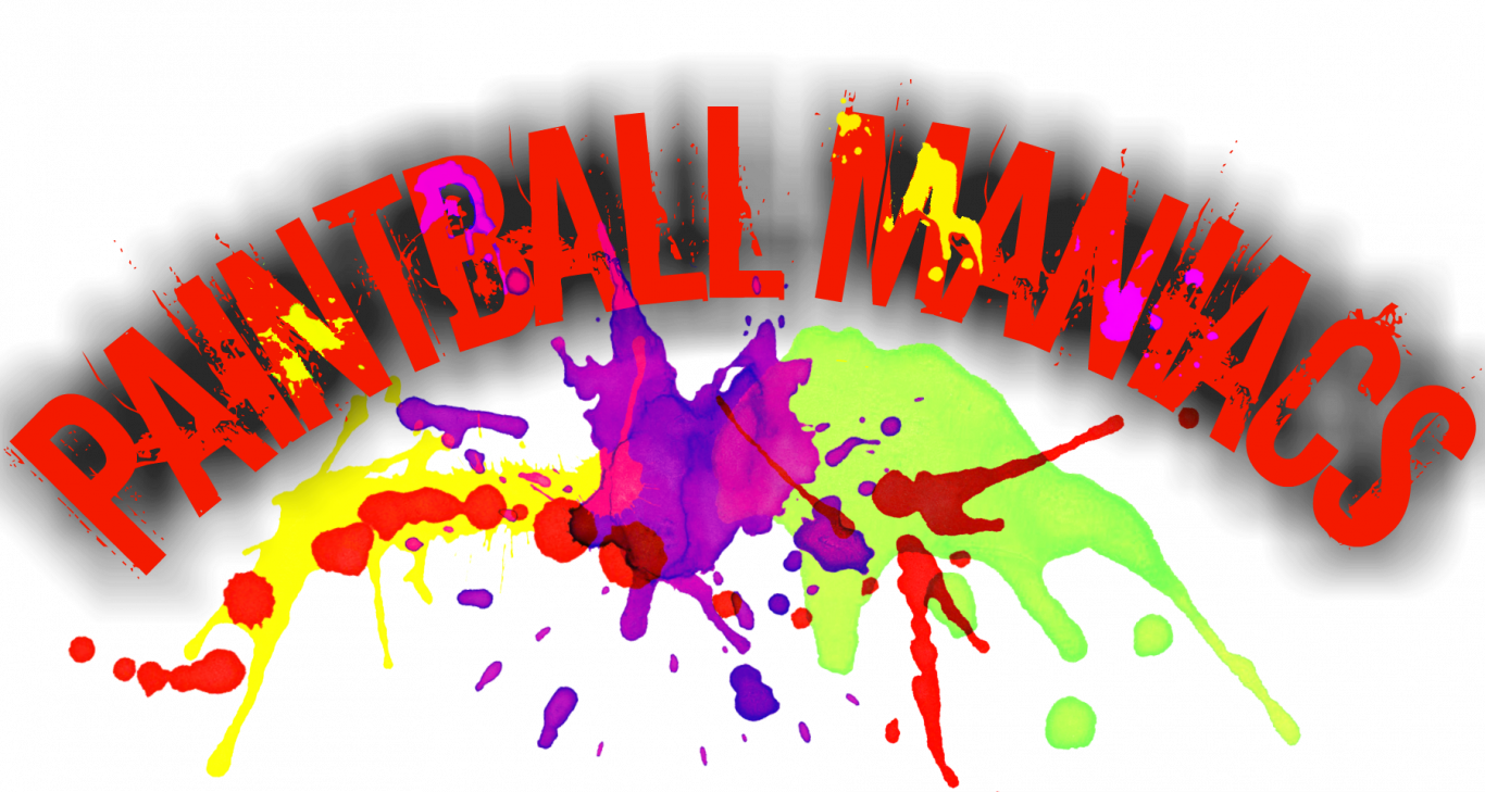 Paintball Logo - Graphic Design (1366x729), Png Download