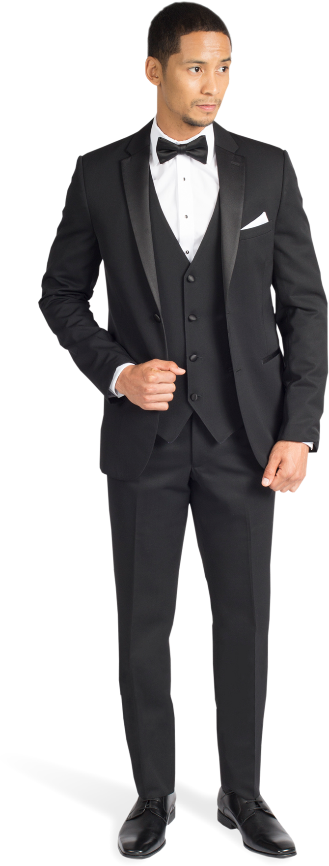 Black Michael Kors Tux - Suitsupply Sienna Grey Birds Eye (1188x1980), Png Download