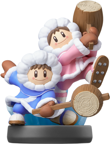 Super Smash Bros - Ice Climbers Amiibo (640x480), Png Download