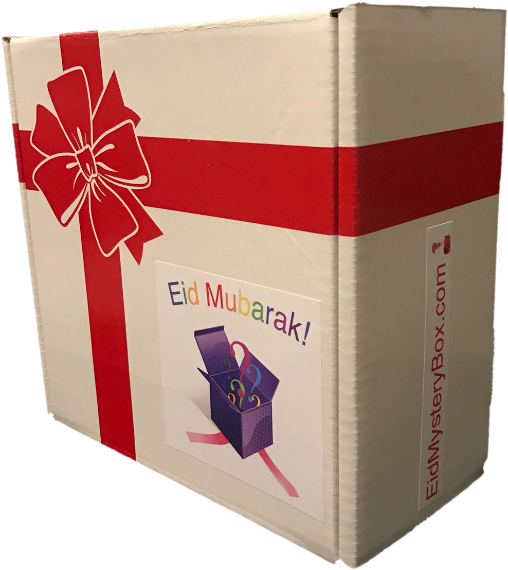 Eid Mystery Box - Box (1109x1200), Png Download