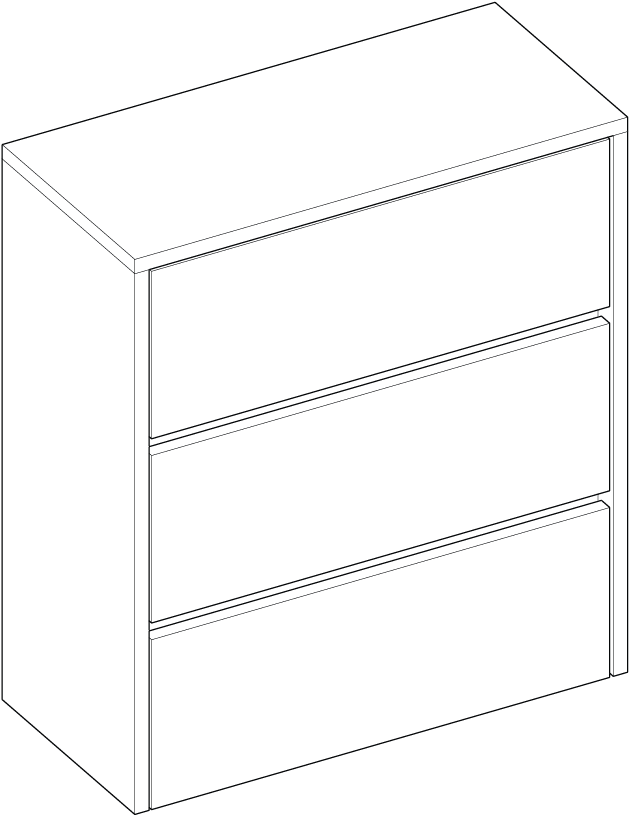 Dresser - Filing Cabinet (904x904), Png Download