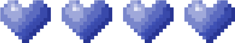 Blue Hearts (1200x1200), Png Download