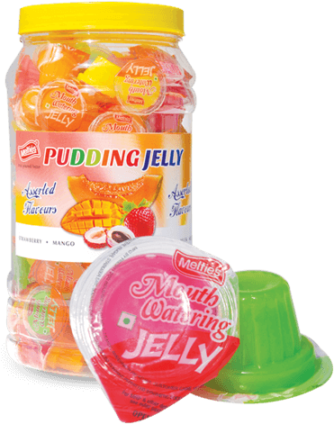 Pudding Jelly150 Pcs X 9 Jars - Strawberry (600x650), Png Download