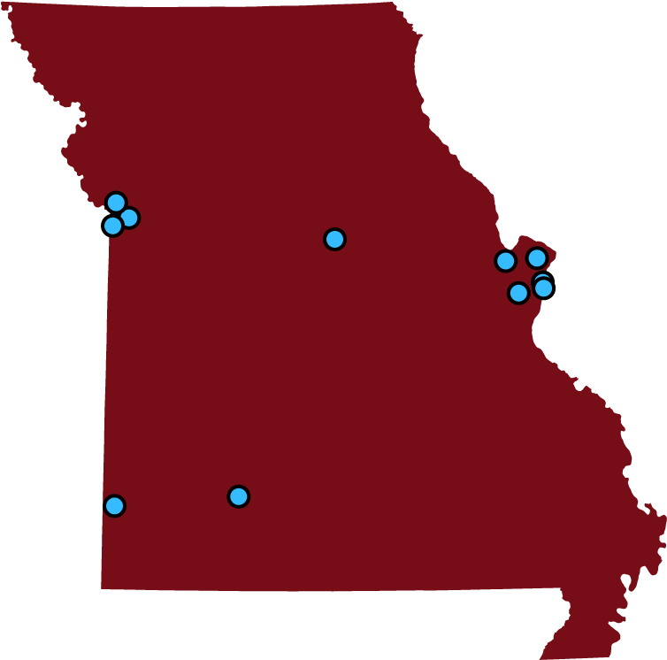 Planned Parenthood Centers - Missouri Outline (800x800), Png Download