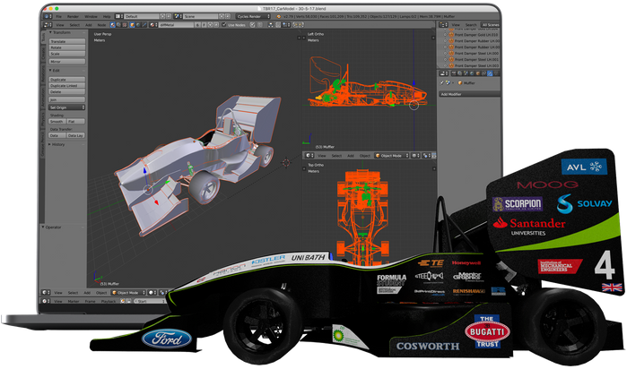 Project-image - Race Car (720x499), Png Download