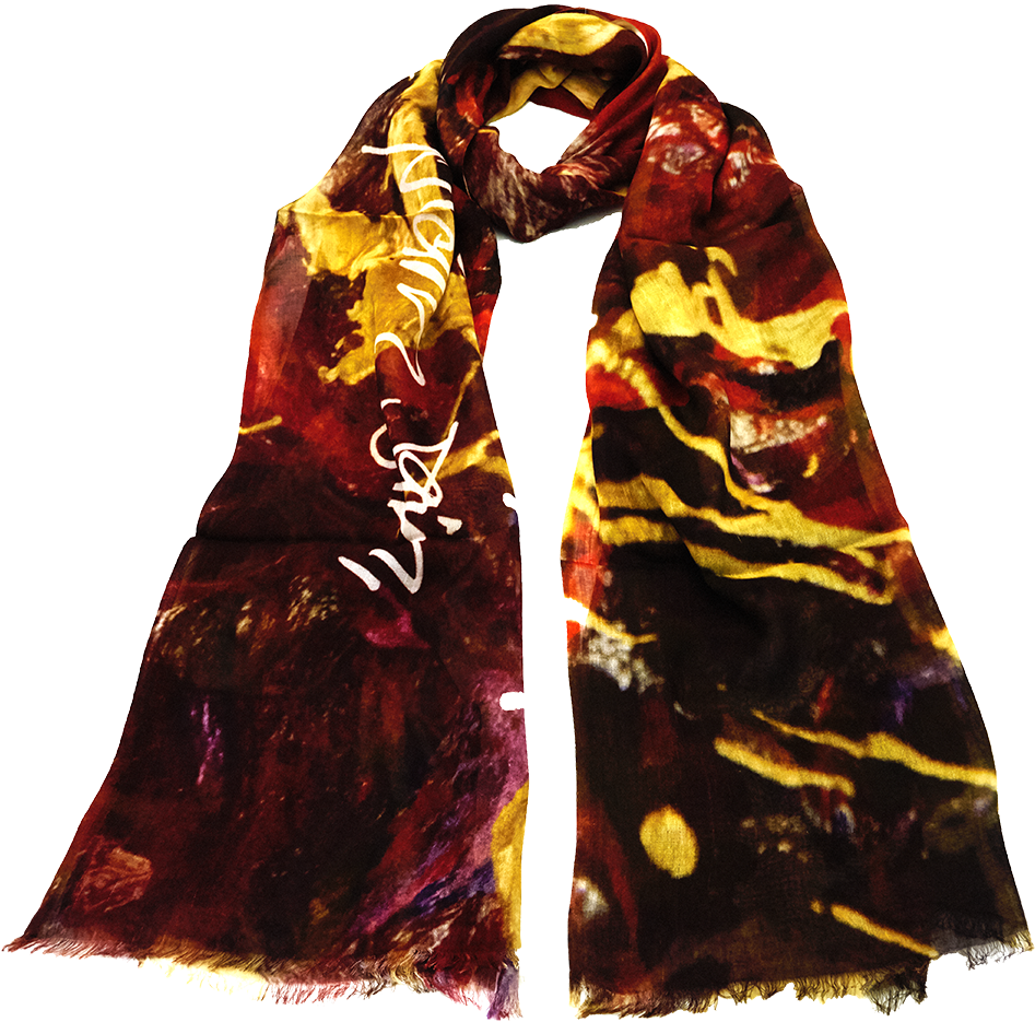 Red Abstract Scarf - Scarf (1500x1500), Png Download