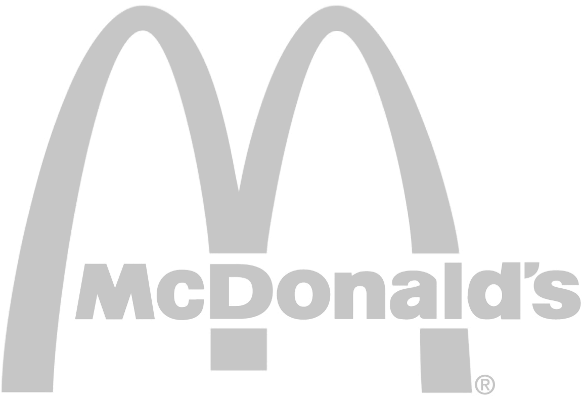 Mcdonalds Logo Grey 1 - Arch (1171x811), Png Download