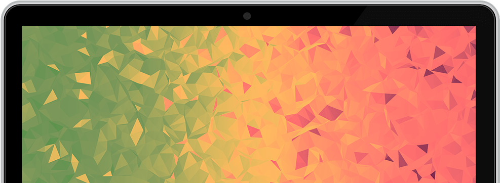 Macbook-cut - Display Device (1280x361), Png Download