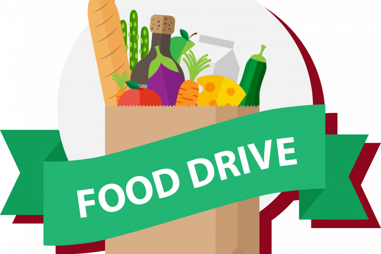 December 11, 2018 News From The Den - Transparent Food Drive Png (750x500), Png Download