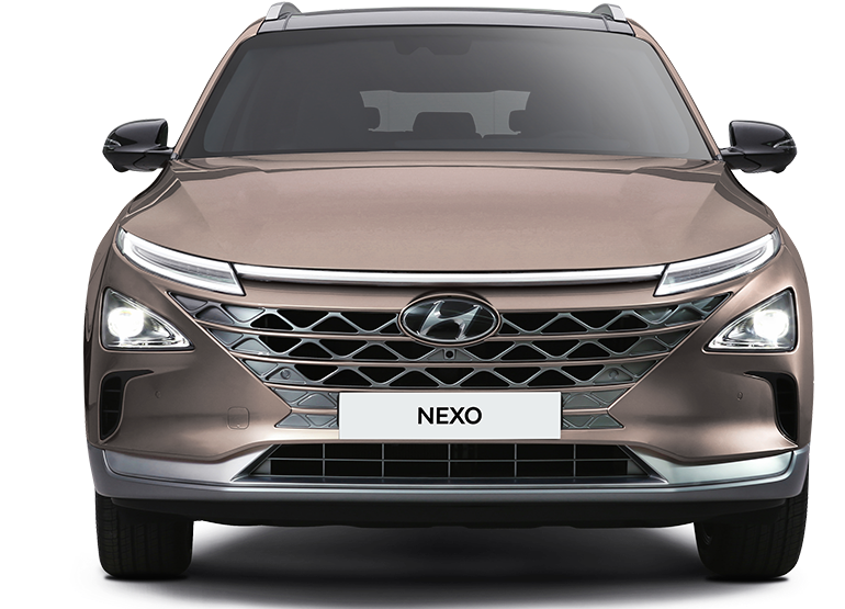 The New Suv Powered By Hydrogen - Hyundai Nexo Front (1280x626), Png Download