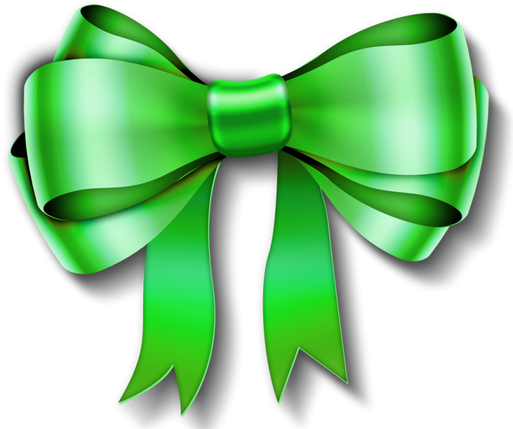 Green Ribbon (866x650), Png Download