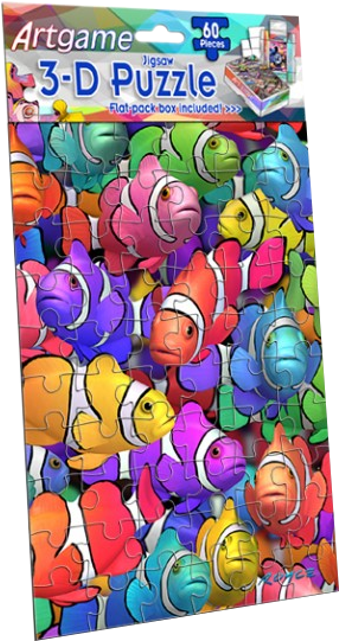 3d Clownfish - Craft (640x640), Png Download