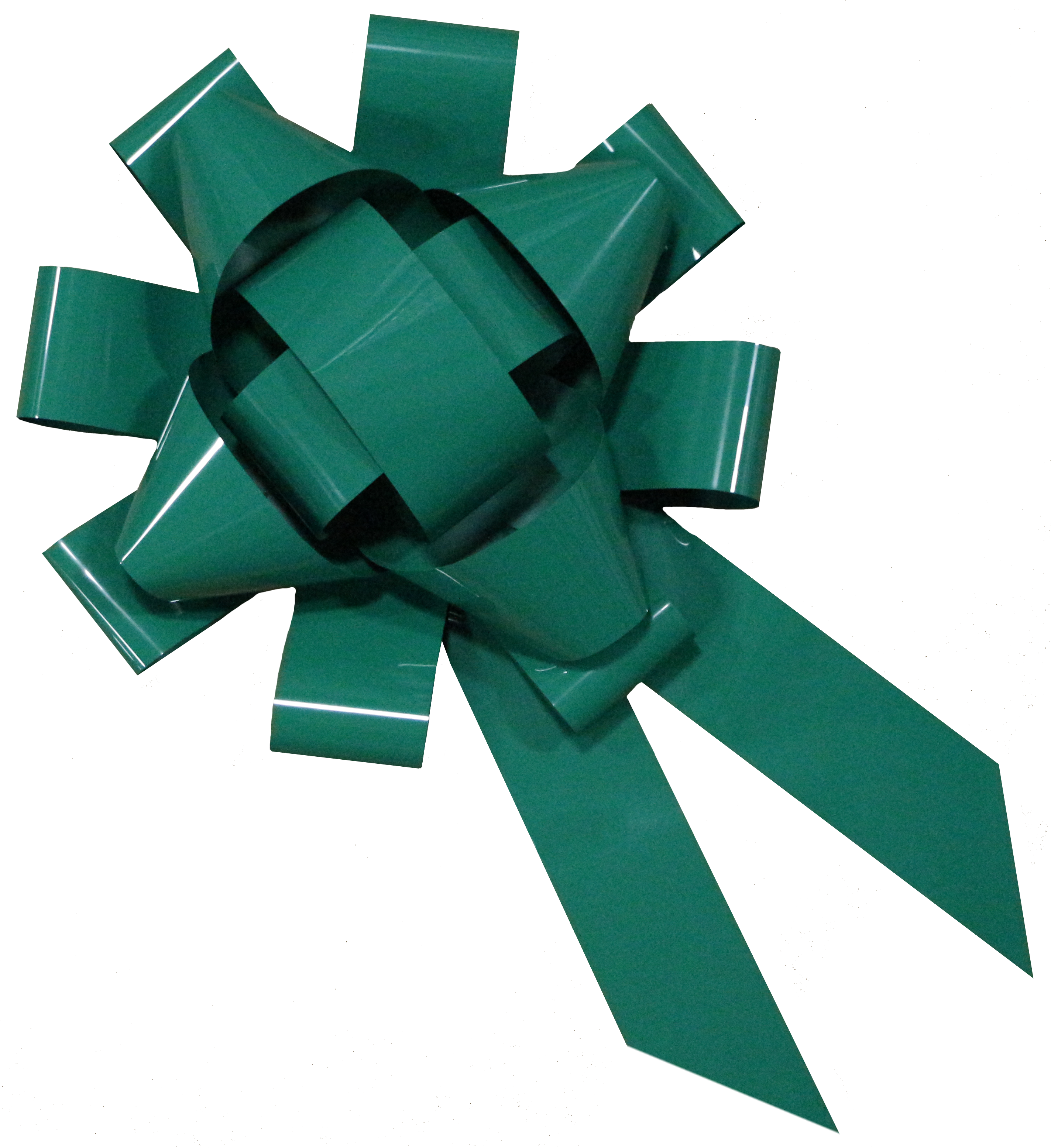 Car Bows Shiny Vinyl Bow - Origami (2855x3109), Png Download