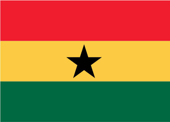 Document Type - Png - Size - 0 Kb - National Flag Of Ghana (555x555), Png Download