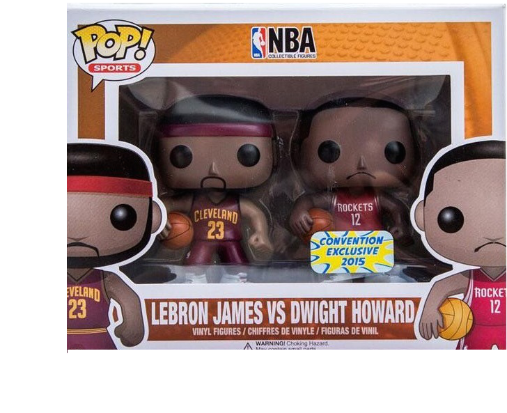 Lebron James Vs Dwight Howard Big Apple Collectibles - Figurine (821x821), Png Download