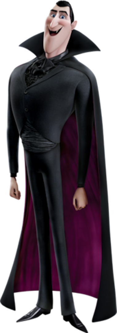Count Dracula (voiced By Adam Sandler) Is The Main - Character Hotel Transylvania Dracula (380x1080), Png Download