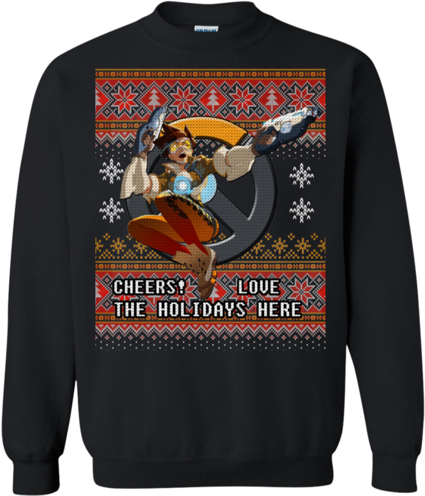 Click To Zoom - Overwatch Ugly Holiday Sweater (1024x1024), Png Download