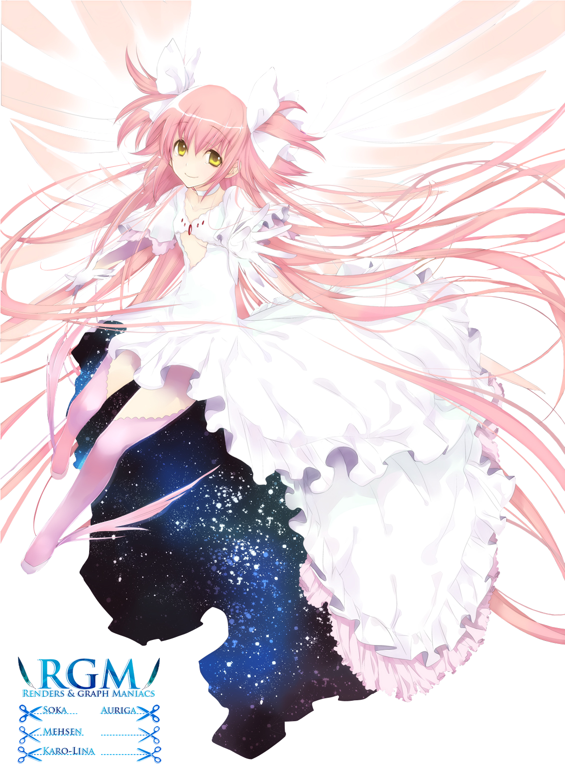 Render Madoka Magica - Madoka Magica Kaname Render (1134x1559), Png Download