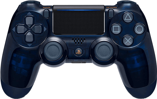 Playstation 4 Wireless Controller 500 Million Limited - Dualshock 4 500 Million Limited Edition (552x700), Png Download