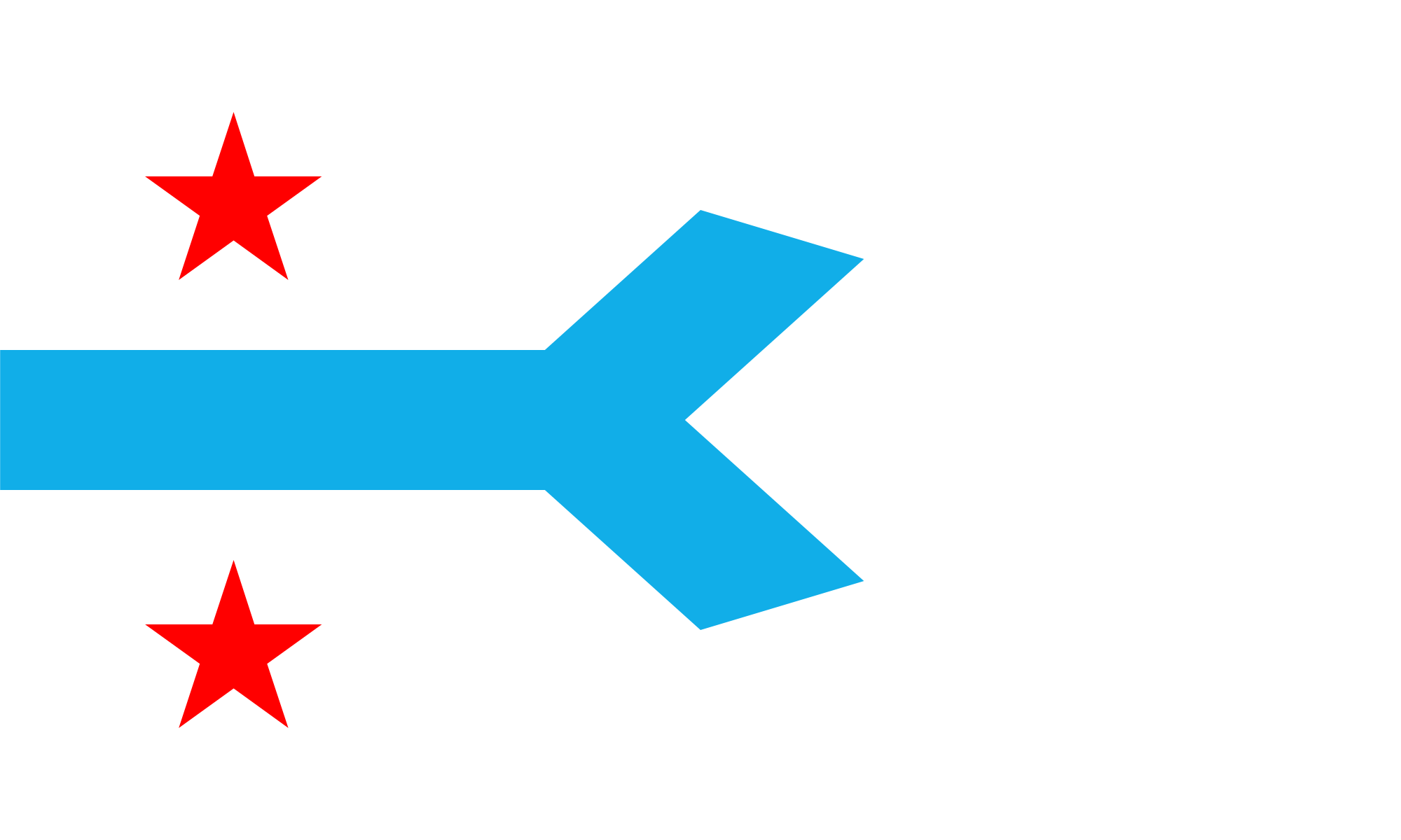 Open - Flag Of Panama (2000x1200), Png Download