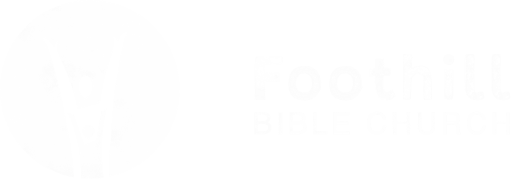 Foothill Bible Church Logo (1000x351), Png Download