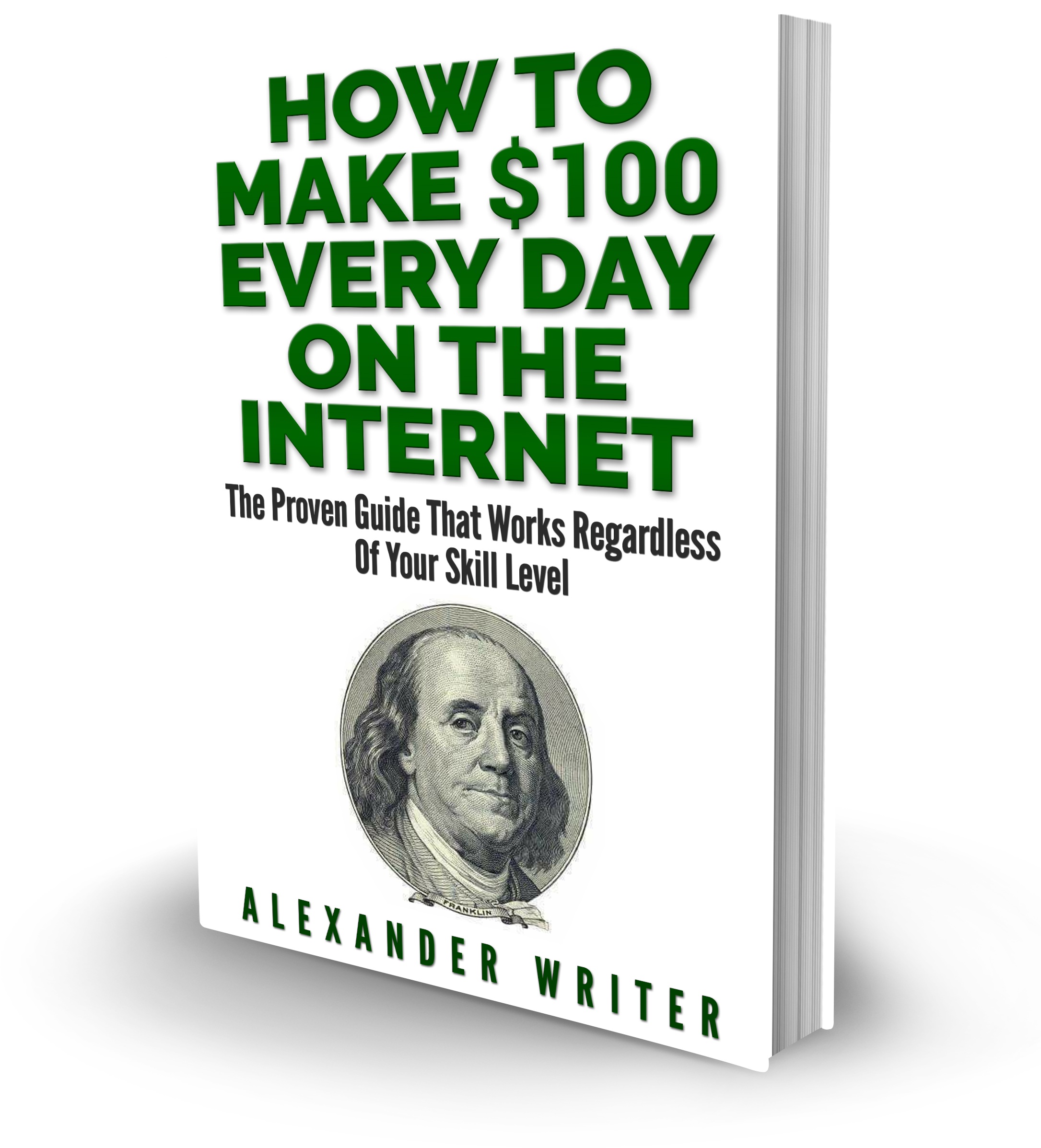 3 Easy Steps To Begin Making Money Fast With Fiverr - 100 Dollar Bill (2171x2520), Png Download