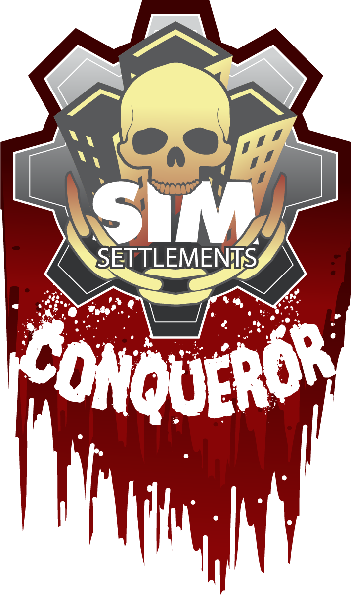 Blood Moon Raiders - Fallout 4 Sim Settlements Conqueror (803x1250), Png Download