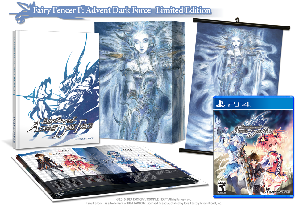 Faff2 Le Set Us - Fairy Fencer F Advent Dark Force Limited Edition (1000x706), Png Download