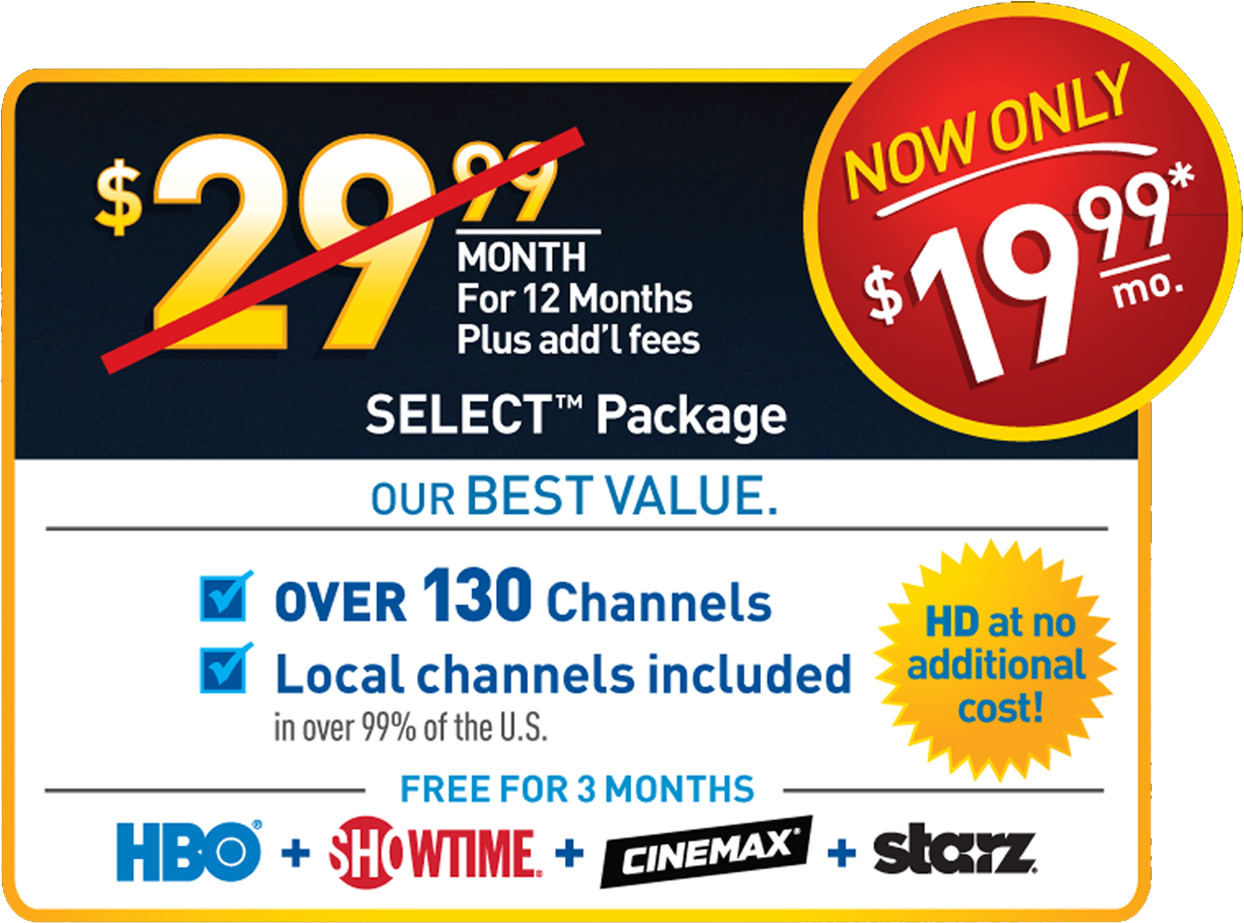Directv Offers - Showtime (1317x996), Png Download