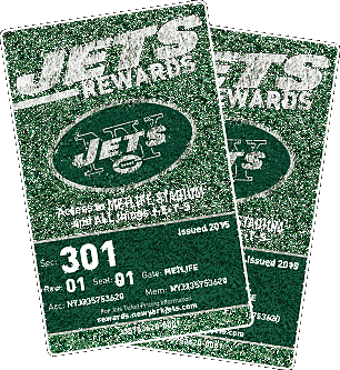 New York Jets Season Tickets - Logos And Uniforms Of The New York Jets (306x333), Png Download