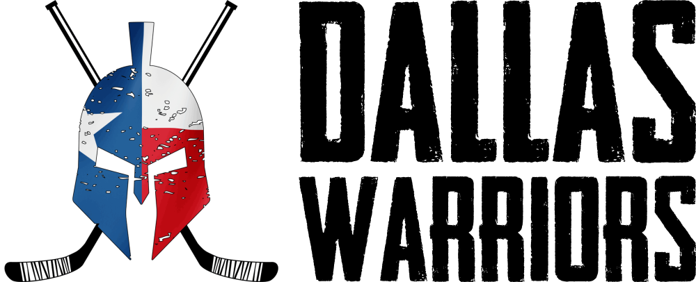 Dallas Warriors Hockey - Illustration (1000x406), Png Download