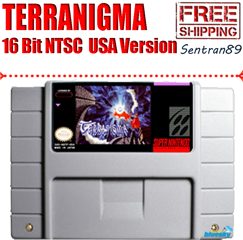 Download Details About Terranigma Snes Super 16 Bit Ntsc Video Electronics PNG Image with No