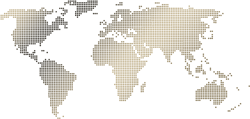 Book A Private Jet - World Map (843x389), Png Download